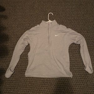 Nike Running Dri-Fit Gray Quarter Zip